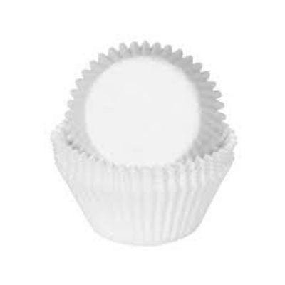 Cápsulas Blancas cupcakes 100u