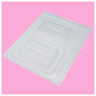 Molde Plastico Cassete Tape (3 capas)