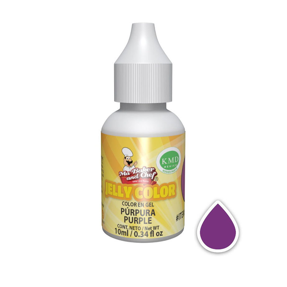 Colorante Purpura en Gel MaBakerandChef 10 gr