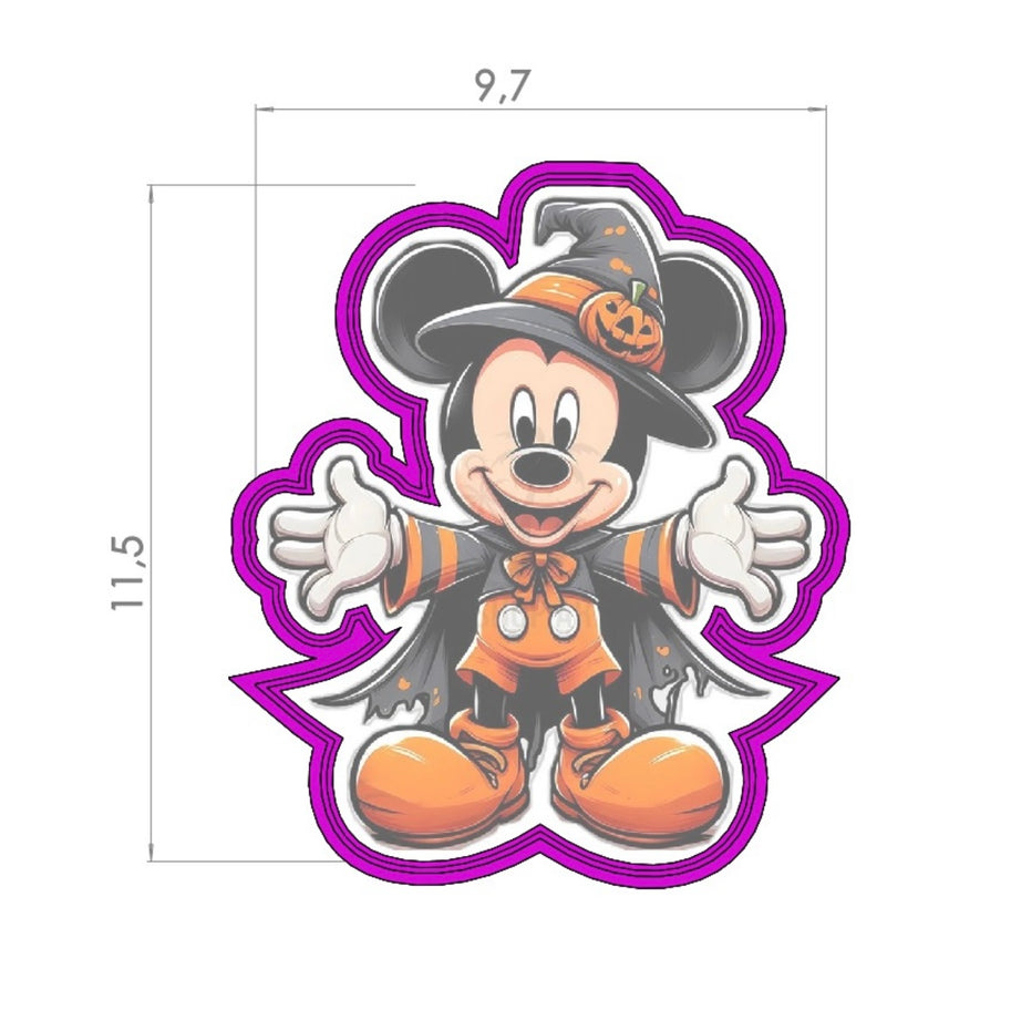 Cortador Mickey Halloween