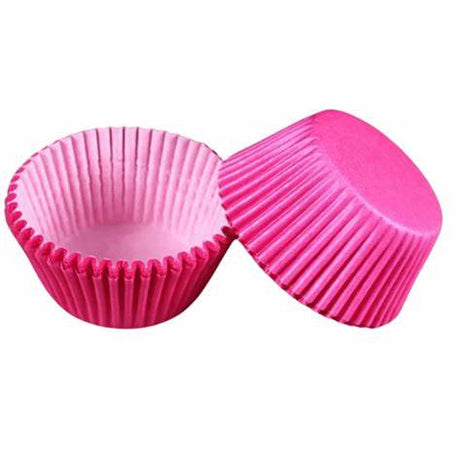 Cápsulas Fucsia mini cupcakes 100u