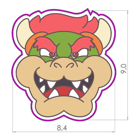 Cortador Bowser - Mario Bross