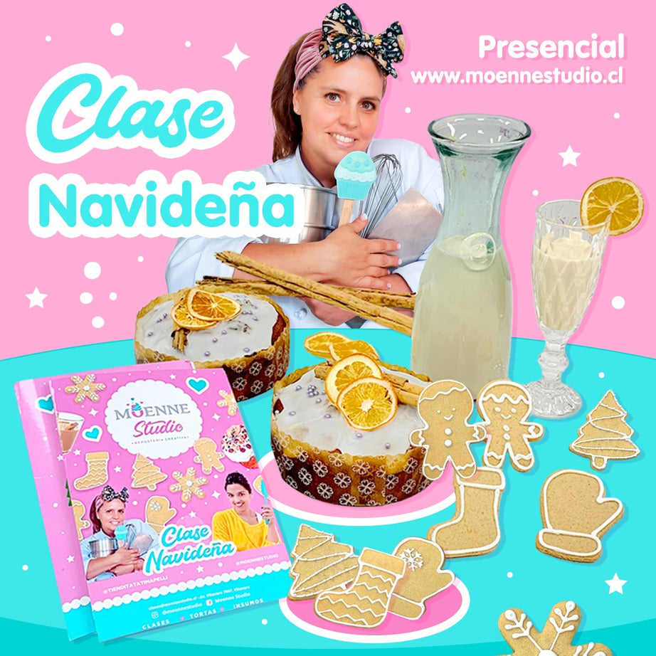 Clase Navideña: Pan de Pascua, Galletas Jengibre y Cola de Mono - Domingo 8 Dic