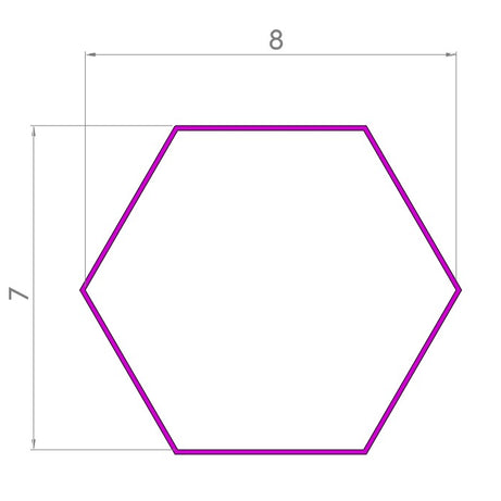 Cortador Hexagono