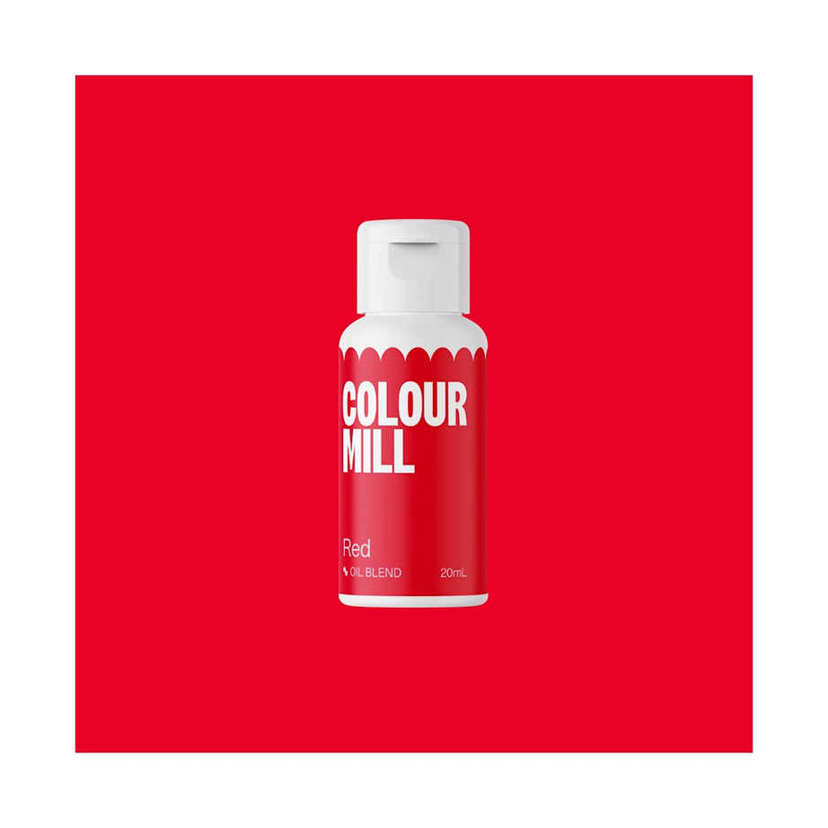 Colours Mill Red 20 gr - Colorante para chocolate en gel