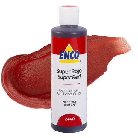 Colorante Enco Super Rojo 250 gr