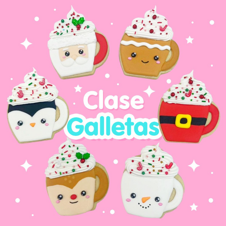 Clase horneado y Decoración Galletas Navidad - Miércoles 26 Nov