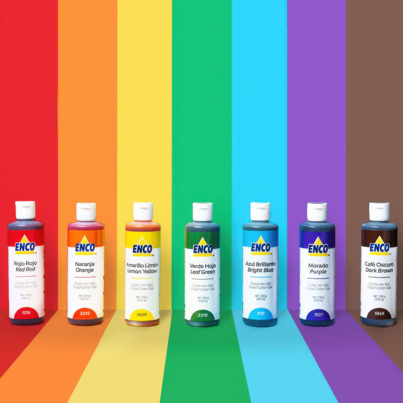 Kit 9 Colores Enco Básico 250 gr
