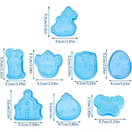 Set Cortador Galletas Pascua