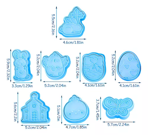 Set Cortador Galletas Pascua